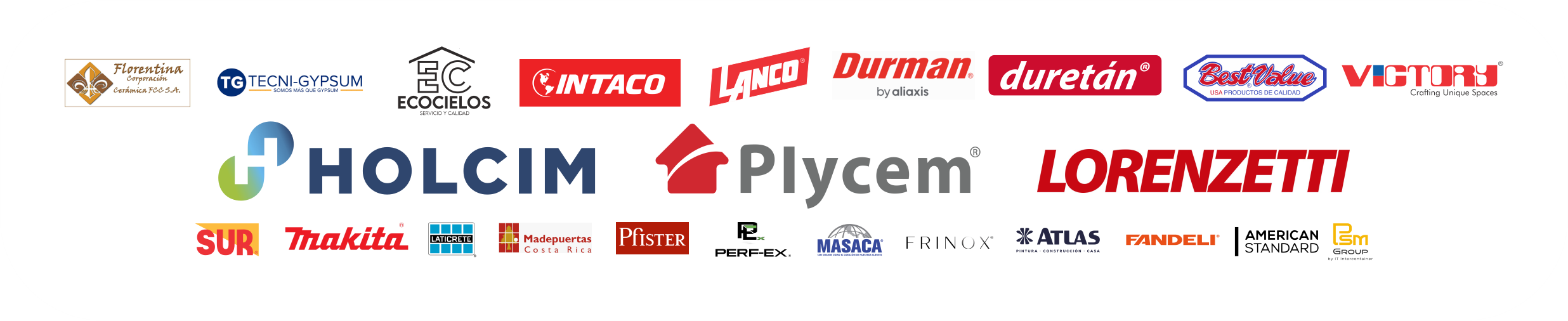 Patrocinadores de la campaña